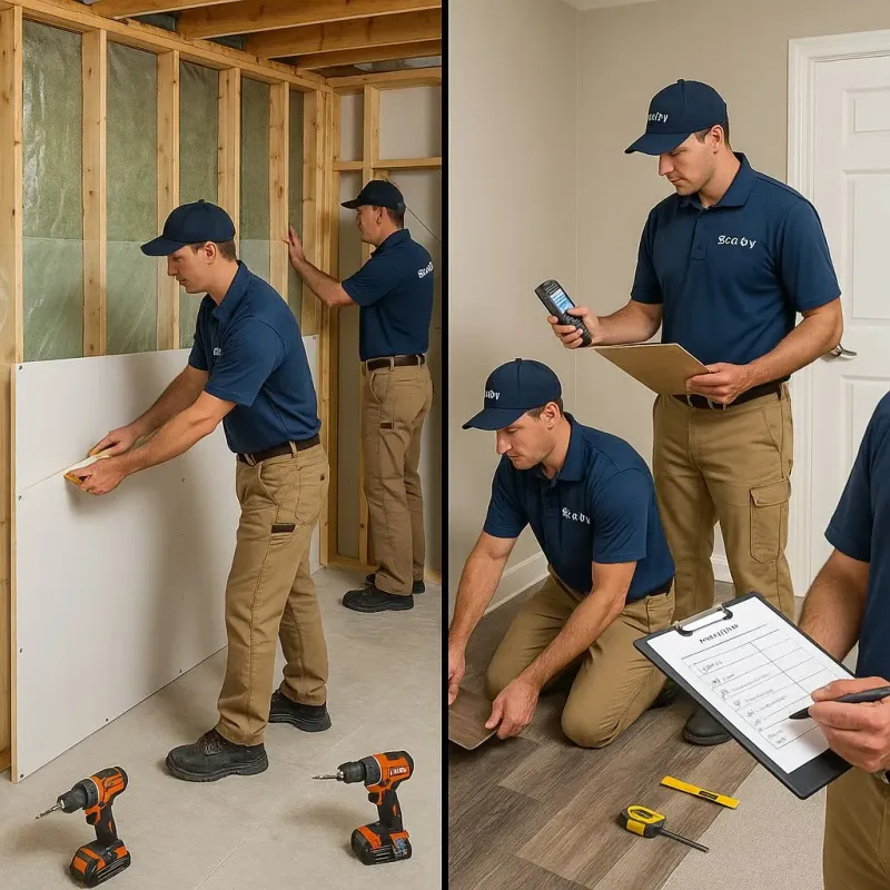 Repairs and Reconstruction process in Ware County, GA