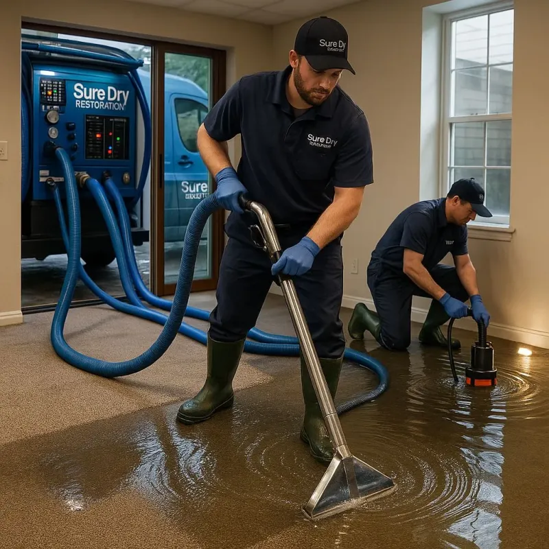 Water Extraction and Removal process in Ware County, GA